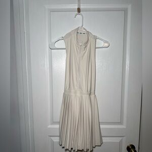 Prince Cream Pleated Dress